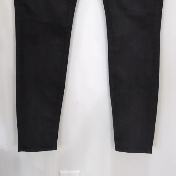 RICH & SKINNY | Women's Black Tar Marilyn Skinny Mid-Rise Stretchy Jeans - Picture 3 of 7